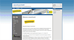 Desktop Screenshot of maurerfreund.com